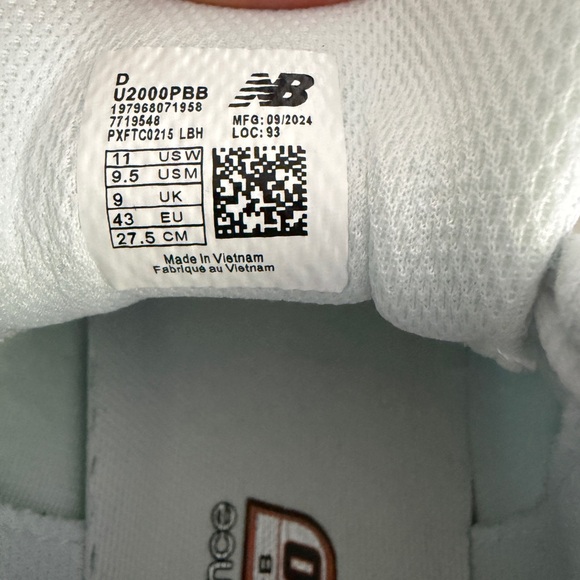 New Balance Absorb 2000 Baby Blue/ Grey Athletic Shoes - Picture 8 of 8